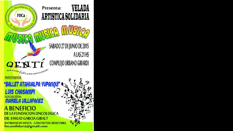 Qenti, música latinoamericana en concierto solidario