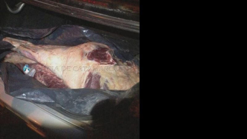 Secuestran casi 200 kilos de carne faenados clandestinamente