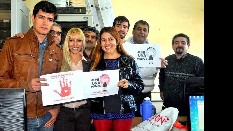 Desarrollo Social adhiere a la convocatoria #NiUnaMenos