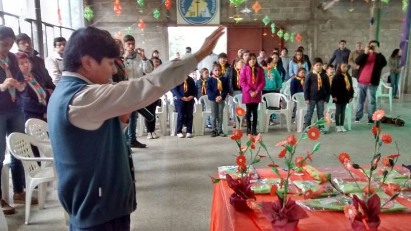 Quedó conformado oficialmente el grupo scout en El Alto