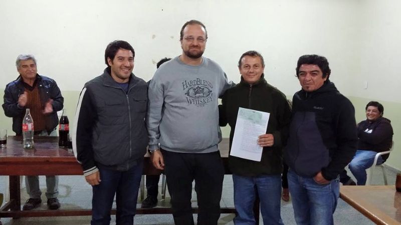 Brumec entregó aportes en la Liga Chacarera