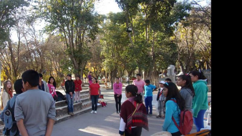 Difusión de los derechos de  Niñas, Niños y Adolescentes en el interior provincial