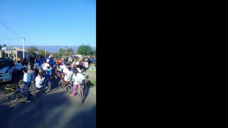 Bicicleteada "Por la Vida”, en el Polideportivo “Autonomía”