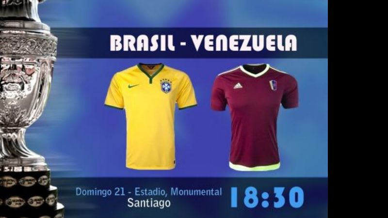 Brasil, sin Neymar, y Venezuela juegan por la clasificación a cuartos