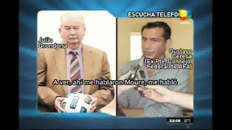 Las escuchas a Grondona dejan al descubierto el arreglo para perjudicar a Policial