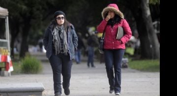 Viernes con bajas temperaturas y fuertes ráfagas de viento
