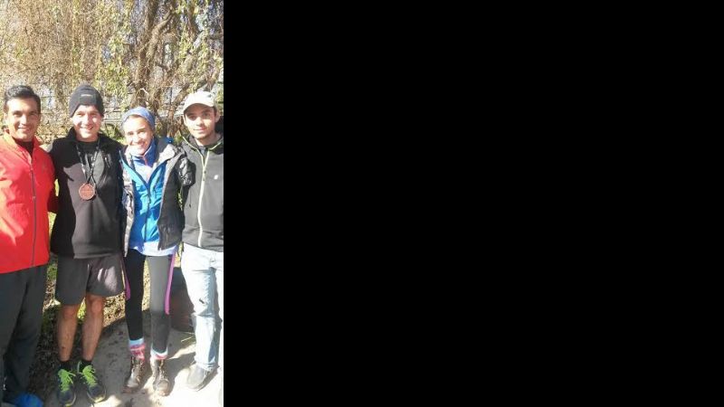 Lucio Molas con podio en el “Amanecer Comechingón”