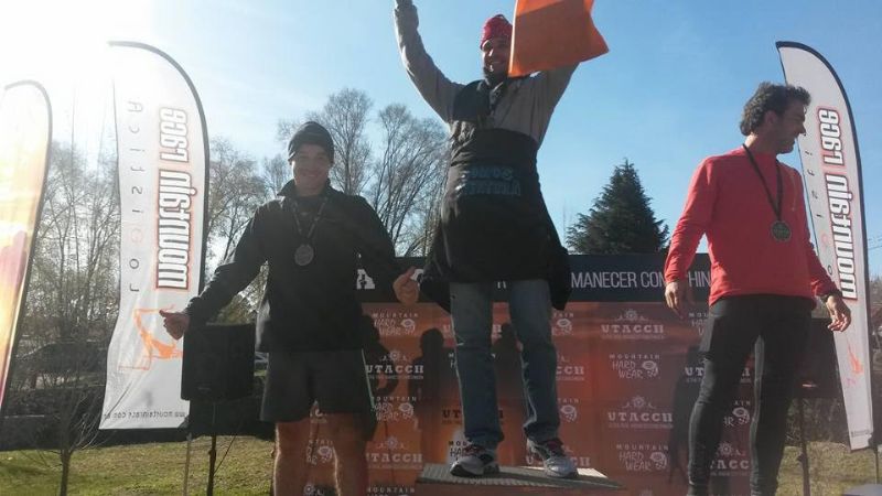 Lucio Molas con podio en el “Amanecer Comechingón”