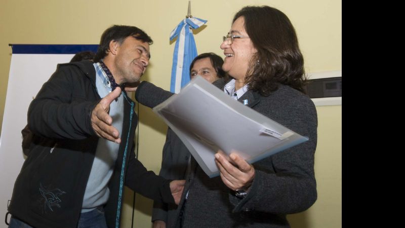 Lucía entregó fondos para la conservación de Bosques Nativos