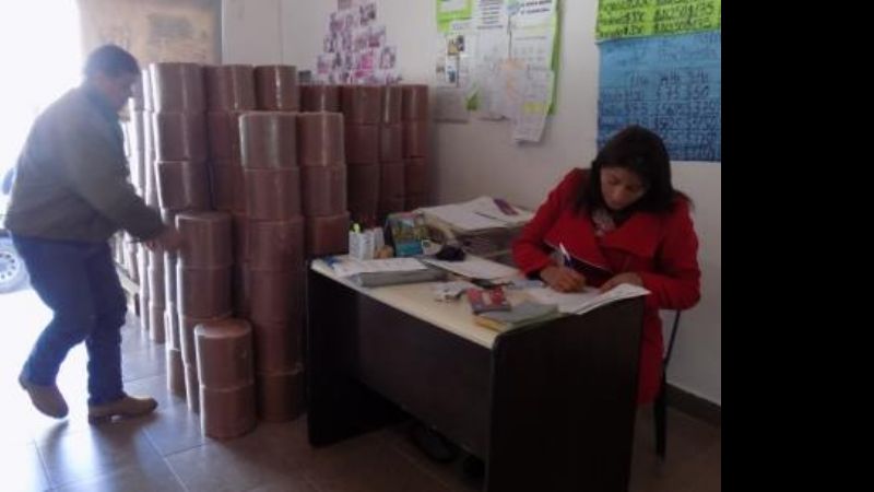 Panes de sal para mejorar la producción ganadera