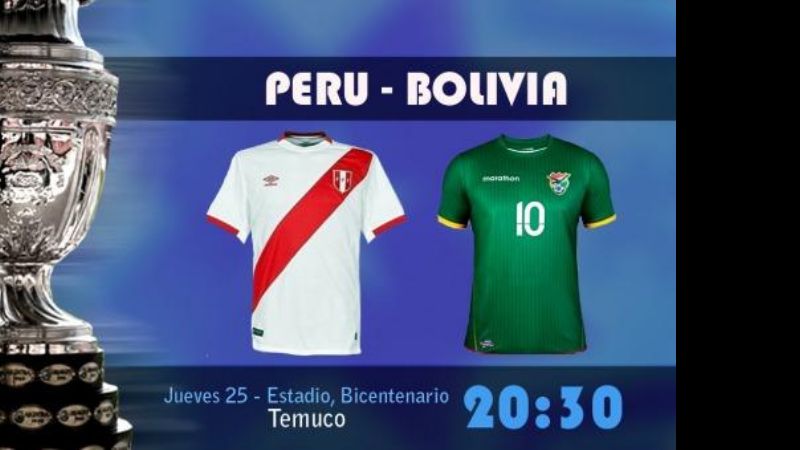 Bolivia y Perú buscan un lugar en semis para enfrentar a Chile