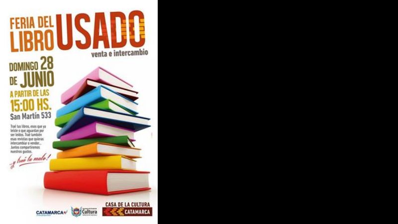 Feria del Libro Usado en la Casa de la Cultura