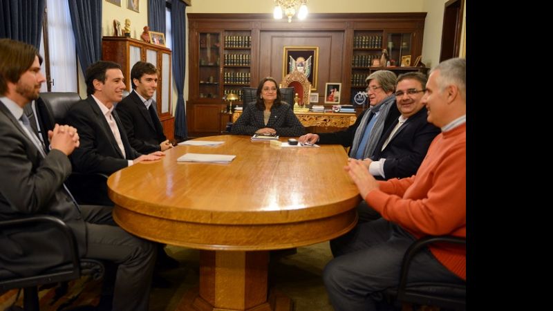 La Gobernadora se reunió con autoridades de EcoGas