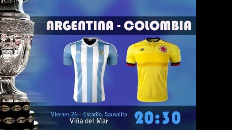 Argentina enfrenta a Colombia en busca del sueño de semifinales