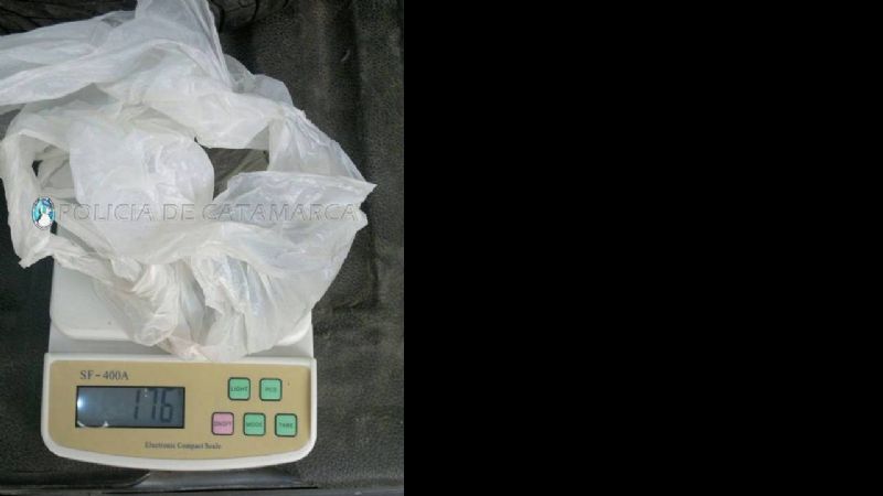 Detenido con droga en Valle Viejo