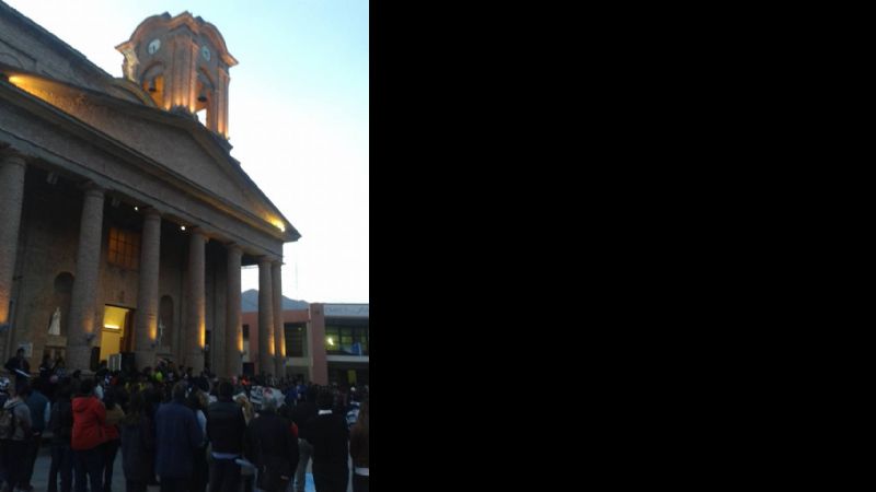 Belén marchó por las calles con  un claro mensaje a favor de la vida