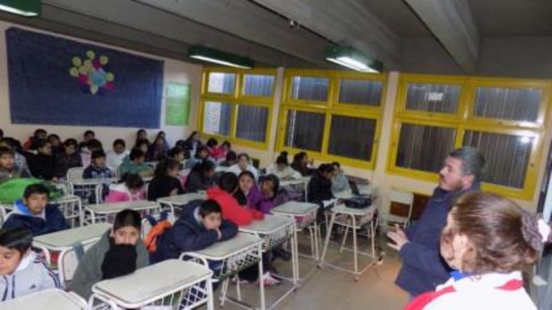 Charla sobre el cuidado del medio ambiente