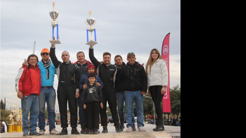 D´Agostini ganó la 3ra. del CIR, escoltado por Mario Sampayo