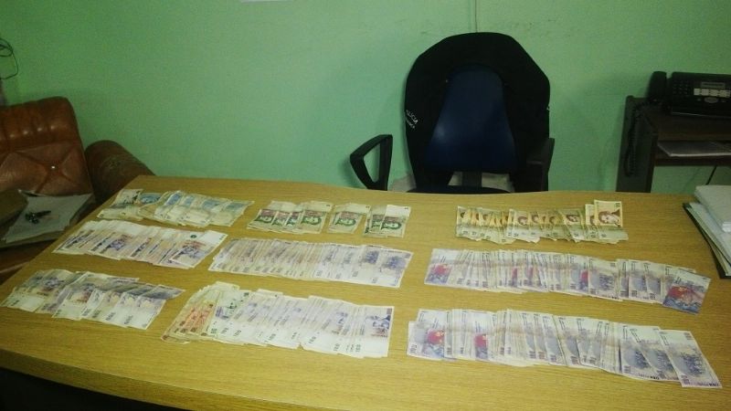 Robó dinero en una casa parroquiel y lo enterró en la cima de un cerro