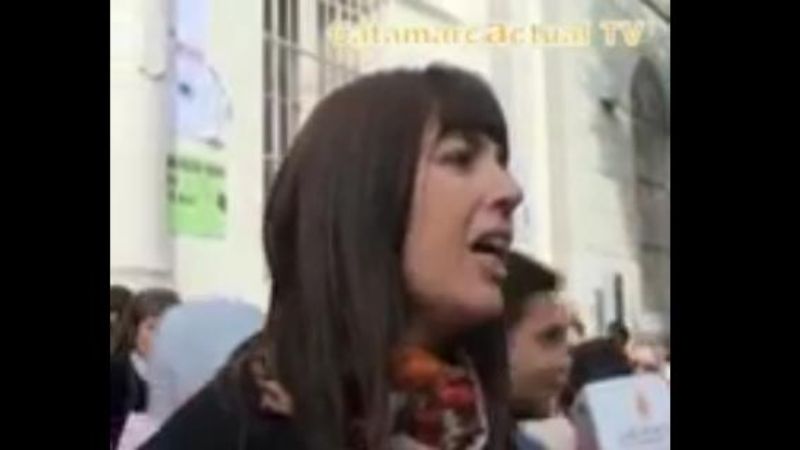 En la Clara J. Armstrong hicieron un abrazo simbólico