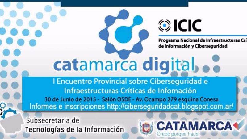 Comienza el Primer Encuentro Provincial sobre Ciberseguridad