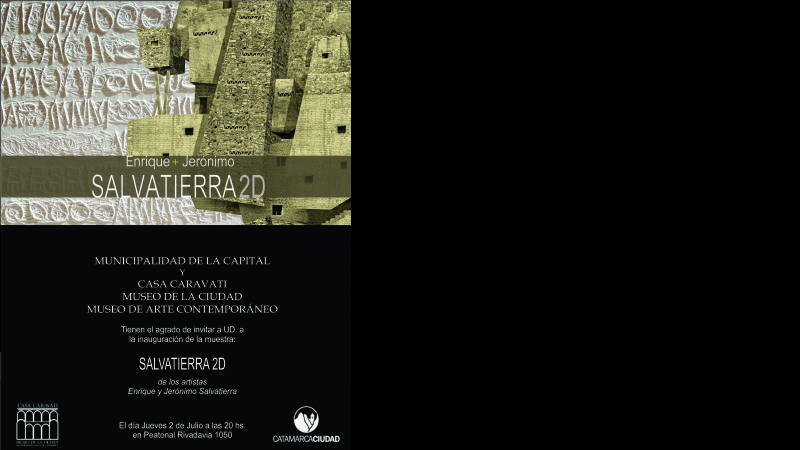 Muestra de los artistas plásticos Enrique y Jerónimo Salvatierra