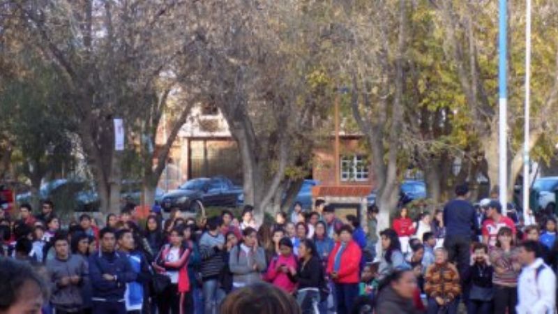 Gran convocatoria de #NiUnaMenos en Santa María