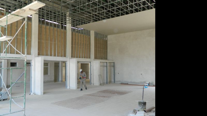 Avanza la obra del nuevo edificio para la Escuela N° 64 de Lavalle