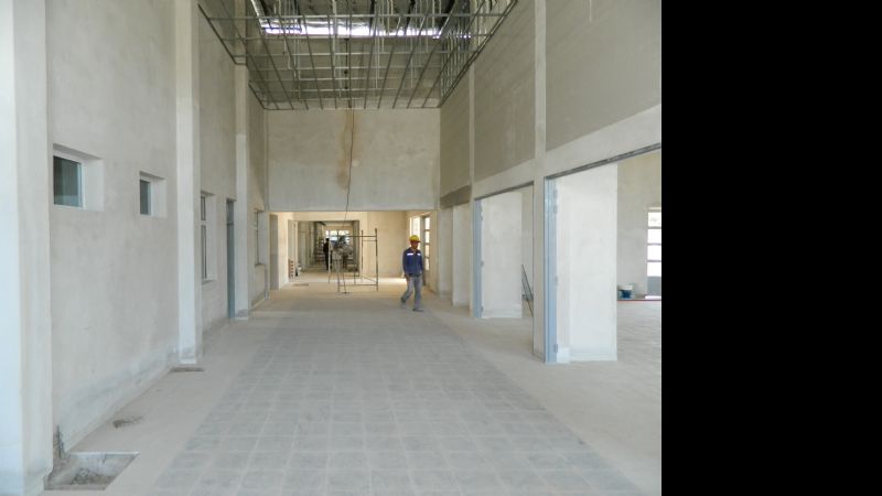 Avanza la obra del nuevo edificio para la Escuela N° 64 de Lavalle