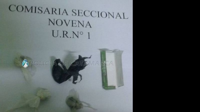 Arrestan a dos sujetos y secuestran droga en el sur de la Capital