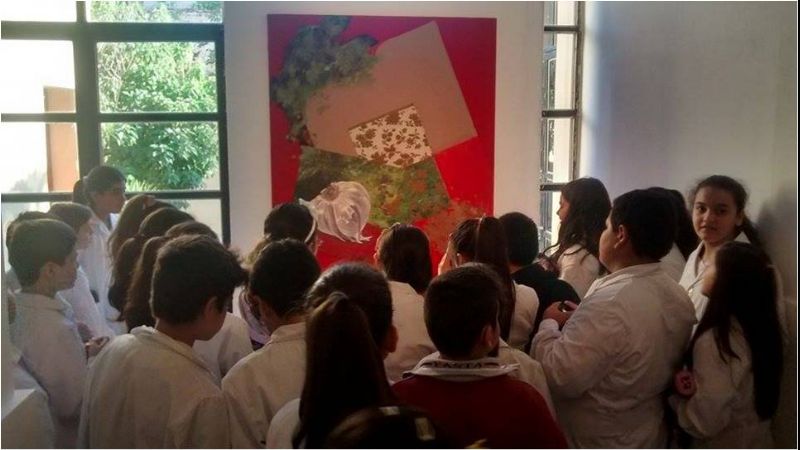 Cerca de 500 chicos jugaron a ser artistas en el Museo de Bellas Artes