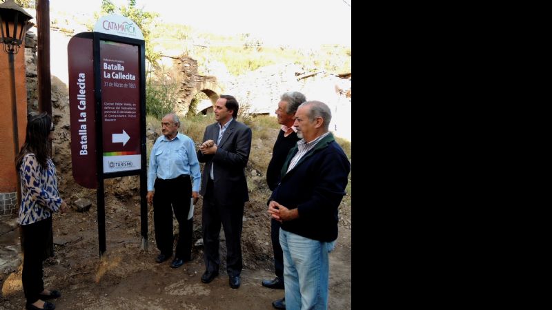 Mera y Ponferrada inauguraron señalizaciones en sitios históricos