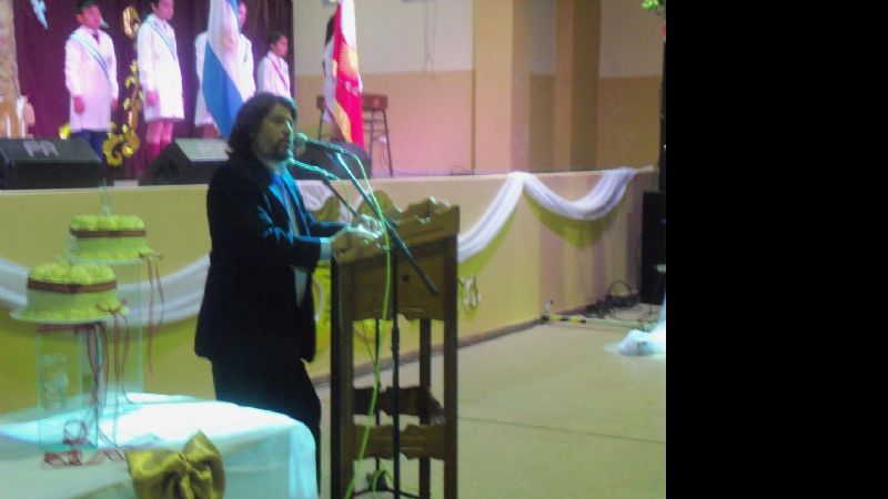 Ariza participó de los 150 años de la Escuela Samuel Lafone Quevedo