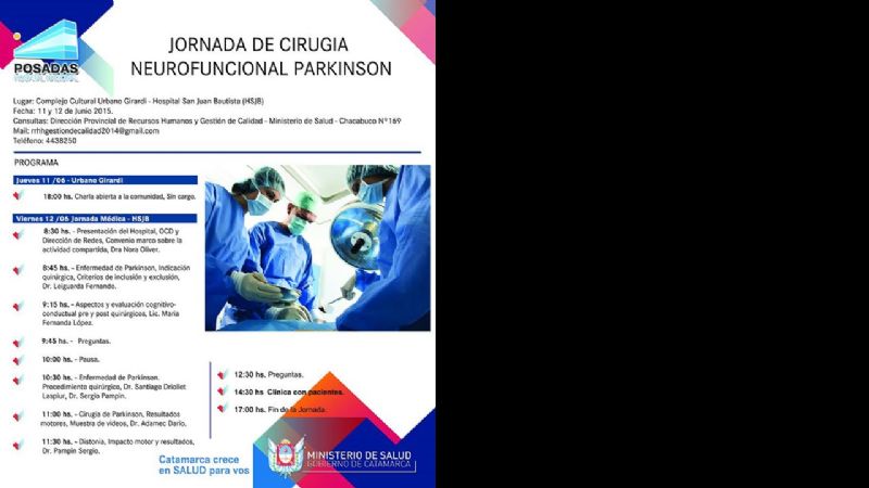 Jornada de Cirugía Neurofuncional Parkinson
