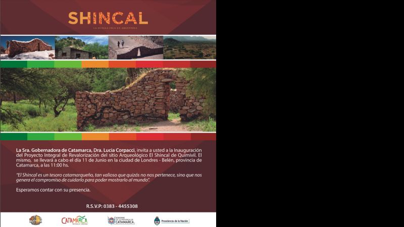 Inauguran la obra de puesta en valor del Shincal del Quimivil