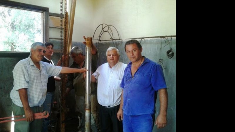 Renovaron equipos de agua potable en Icaño