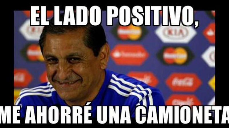 Todas las cargadas fueron para Ramón Díaz tras la goleada