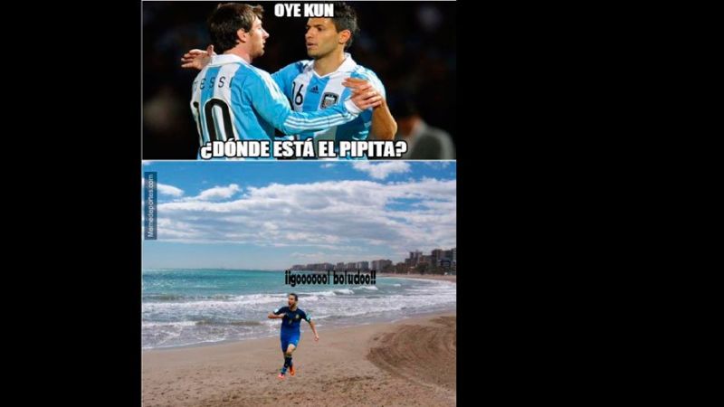 Todas las cargadas fueron para Ramón Díaz tras la goleada