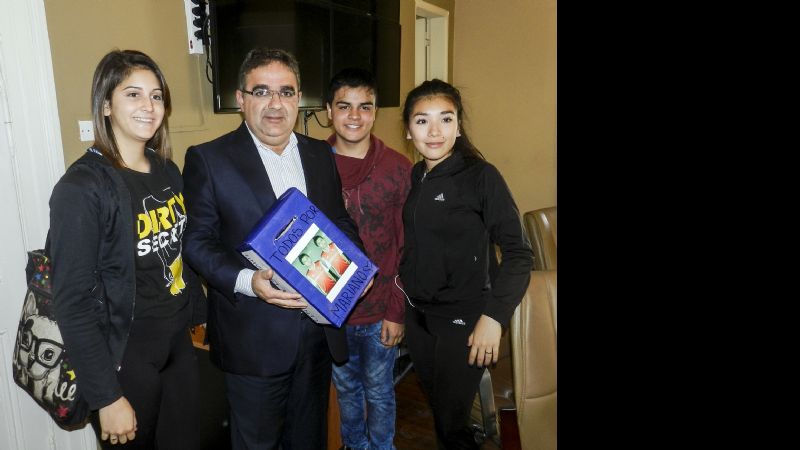 Jalil se sumó a la campaña para ayudar a Mariano Montes