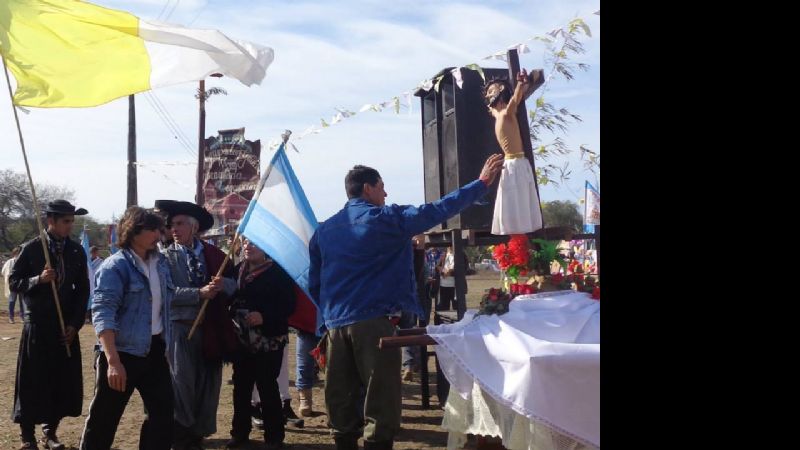 Fiestas patronales en honor al Señor de la Salud en La Quebrada