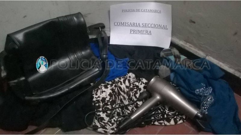 Recuperan elementos robados