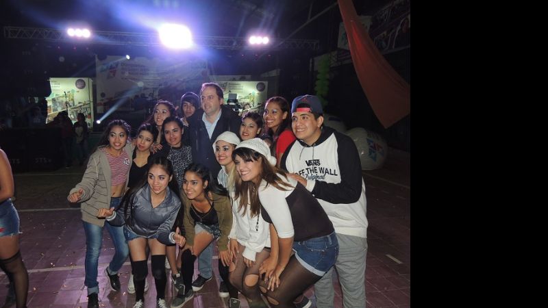 Mera acompañó a los jóvenes de Valle Viejo y Fray Mamerto Esquiú