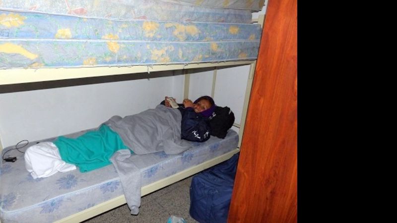 Chicas chacareras pasaron frío en Salta