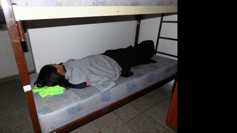 Chicas chacareras pasaron frío en Salta