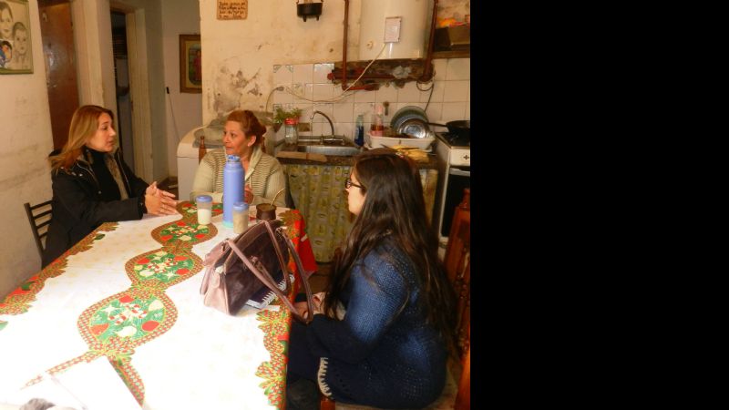 Equipo de Salud se reunió con madre de joven adicto