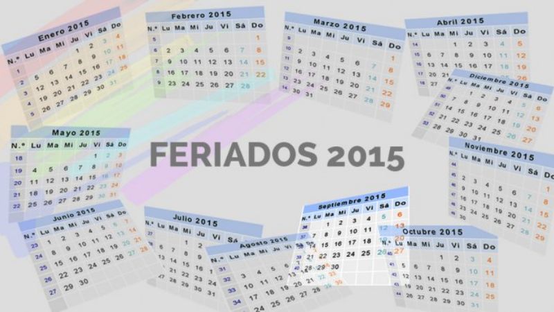 Quedan seis feriados nacionales