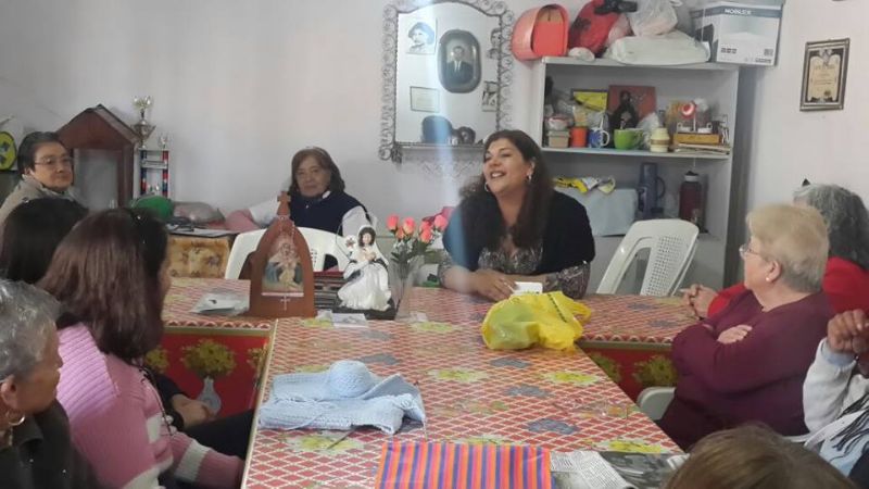 Natalia Soria se reunió con el Centro “Compartiendo Sueños”