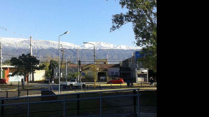 Con esta postal amaneció hoy Catamarca