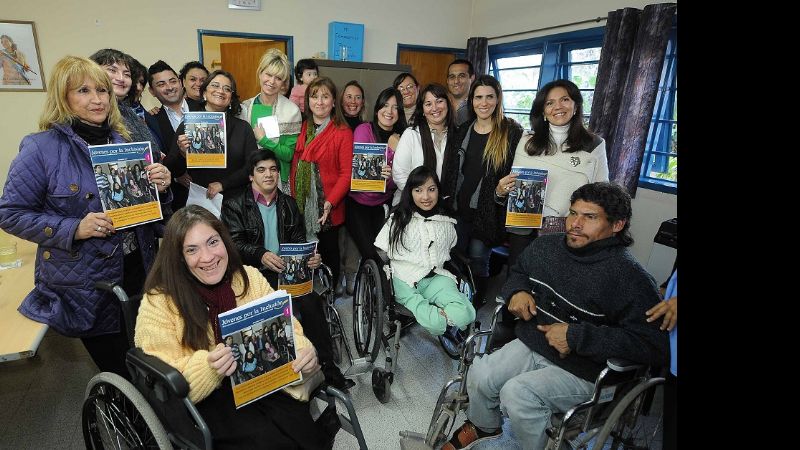 Lucía se reunió con jóvenes que trabajan por la inclusión