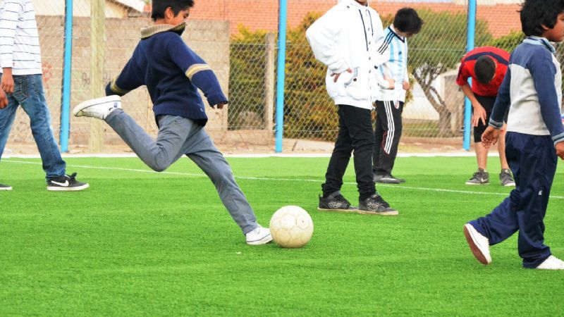 Quedó inaugurada la cancha “Miguel Heredia” camino a Valle Chico